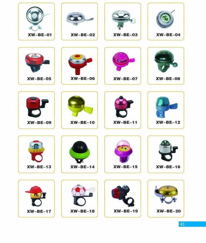 Bicycle Bells — XINWANG CYCLE spare parts catalogue page 41