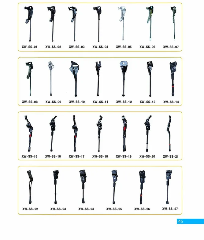 Bicycle Kickstands — XINWANG CYCLE spare parts catalogue page 45